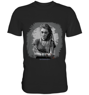 Grunge Shadow Portrait - Premium Shirt | Unisex - Shirts | Dark Shadows Arts