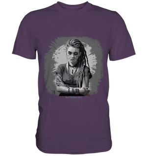 Grunge Shadow Portrait - Premium Shirt | Unisex - Shirts | Dark Shadows Arts