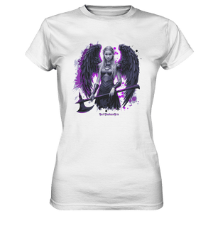 Guardian of Shadows Winged Warrior - Ladies Premium Shirt | Lady - Shirts | Dark Shadows Arts