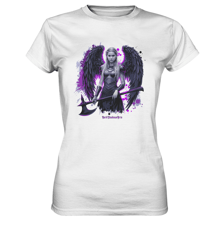 Guardian of Shadows Winged Warrior - Ladies Premium Shirt | Lady - Shirts | Dark Shadows Arts