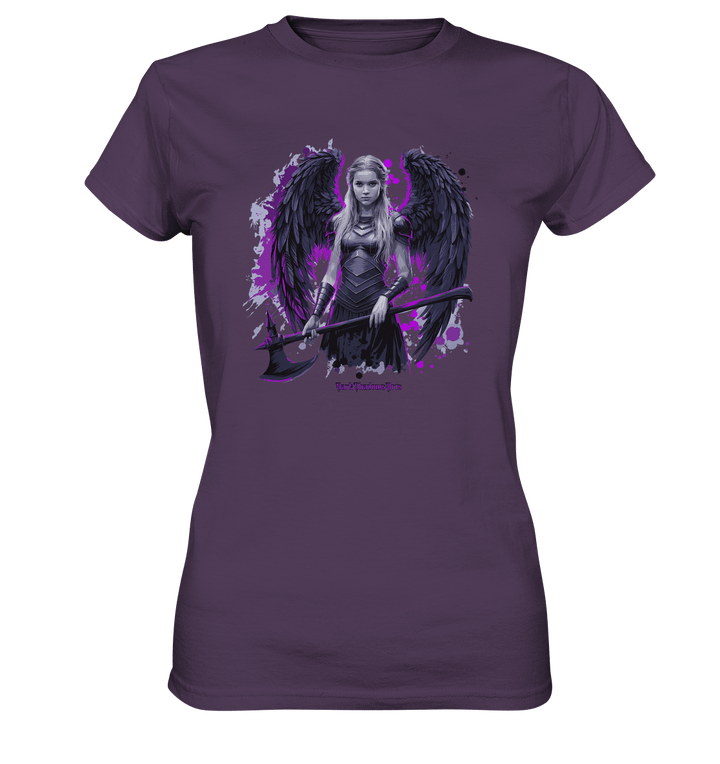 Guardian of Shadows Winged Warrior - Ladies Premium Shirt | Lady - Shirts | Dark Shadows Arts