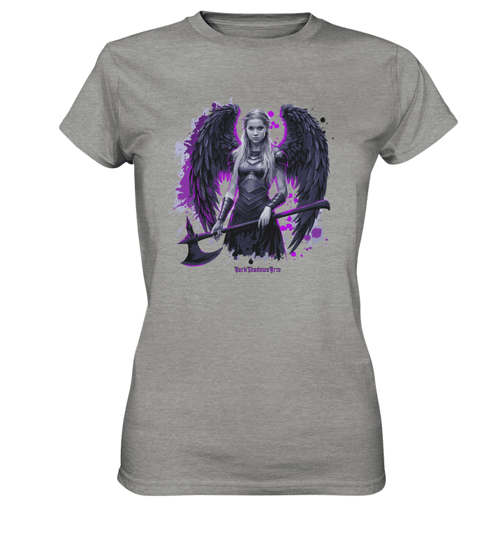 Guardian of Shadows Winged Warrior - Ladies Premium Shirt | Lady - Shirts | Dark Shadows Arts
