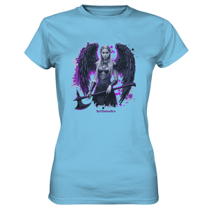 Guardian of Shadows Winged Warrior - Ladies Premium Shirt | Lady - Shirts | Dark Shadows Arts