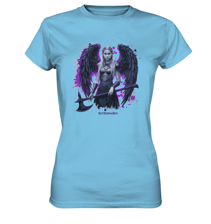 Guardian of Shadows Winged Warrior - Ladies Premium Shirt | Lady - Shirts | Dark Shadows Arts