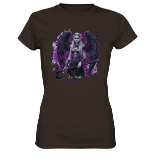 Guardian of Shadows Winged Warrior - Ladies Premium Shirt | Lady - Shirts | Dark Shadows Arts