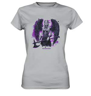 Guardian of Shadows Winged Warrior - Ladies Premium Shirt | Lady - Shirts | Dark Shadows Arts