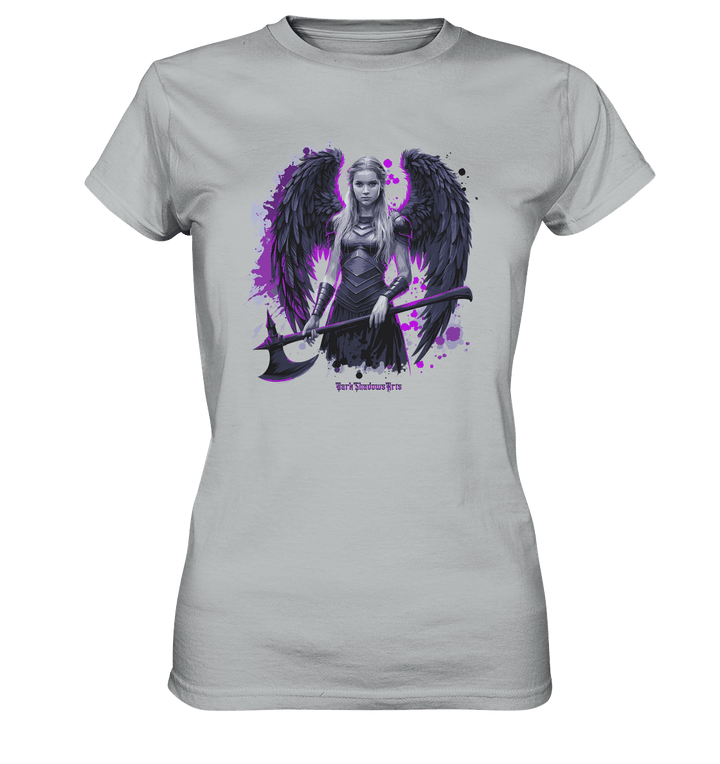 Guardian of Shadows Winged Warrior - Ladies Premium Shirt | Lady - Shirts | Dark Shadows Arts