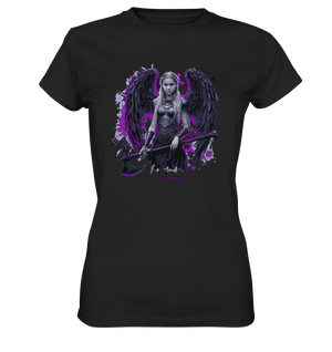Guardian of Shadows Winged Warrior - Ladies Premium Shirt | Lady - Shirts | Dark Shadows Arts