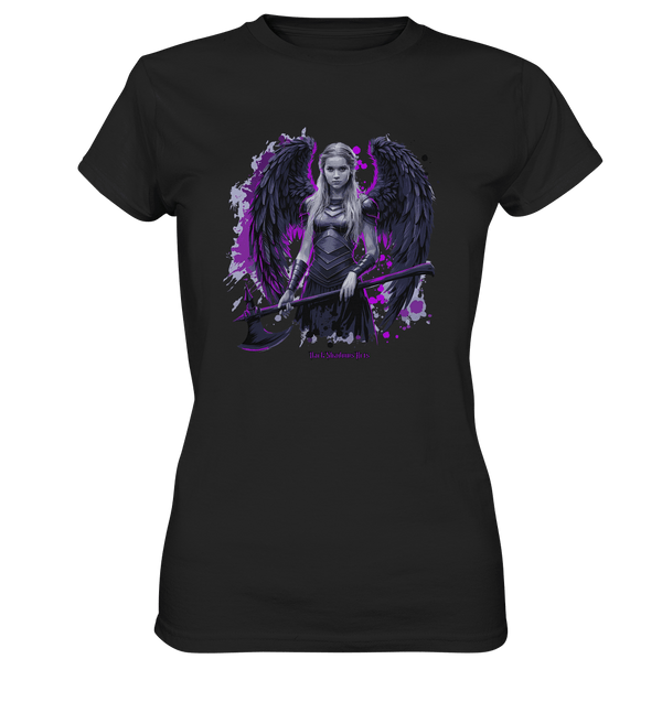 Guardian of Shadows Winged Warrior - Ladies Premium Shirt | Lady - Shirts | Dark Shadows Arts