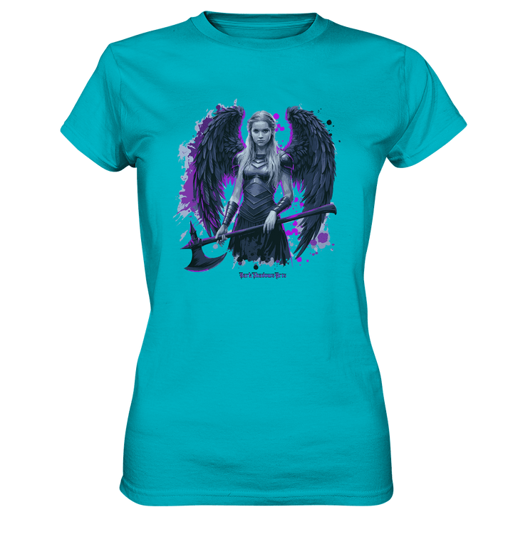 Guardian of Shadows Winged Warrior - Ladies Premium Shirt | Lady - Shirts | Dark Shadows Arts
