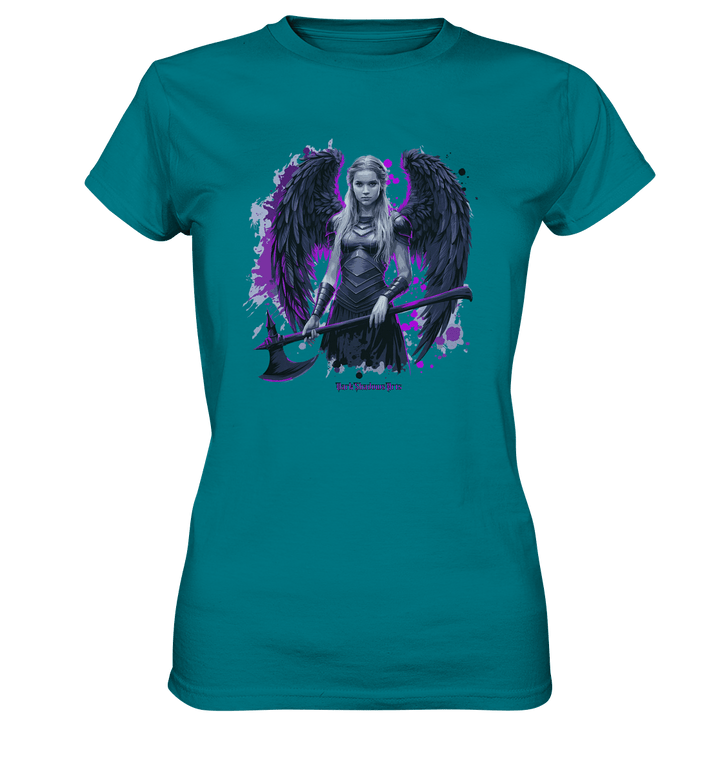 Guardian of Shadows Winged Warrior - Ladies Premium Shirt | Lady - Shirts | Dark Shadows Arts