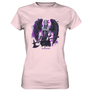 Guardian of Shadows Winged Warrior - Ladies Premium Shirt | Lady - Shirts | Dark Shadows Arts