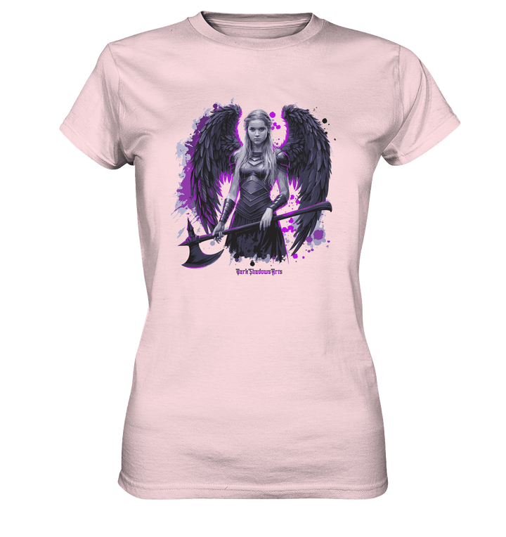 Guardian of Shadows Winged Warrior - Ladies Premium Shirt | Lady - Shirts | Dark Shadows Arts
