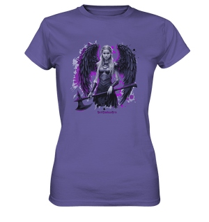 Guardian of Shadows Winged Warrior - Ladies Premium Shirt | Lady - Shirts | Dark Shadows Arts