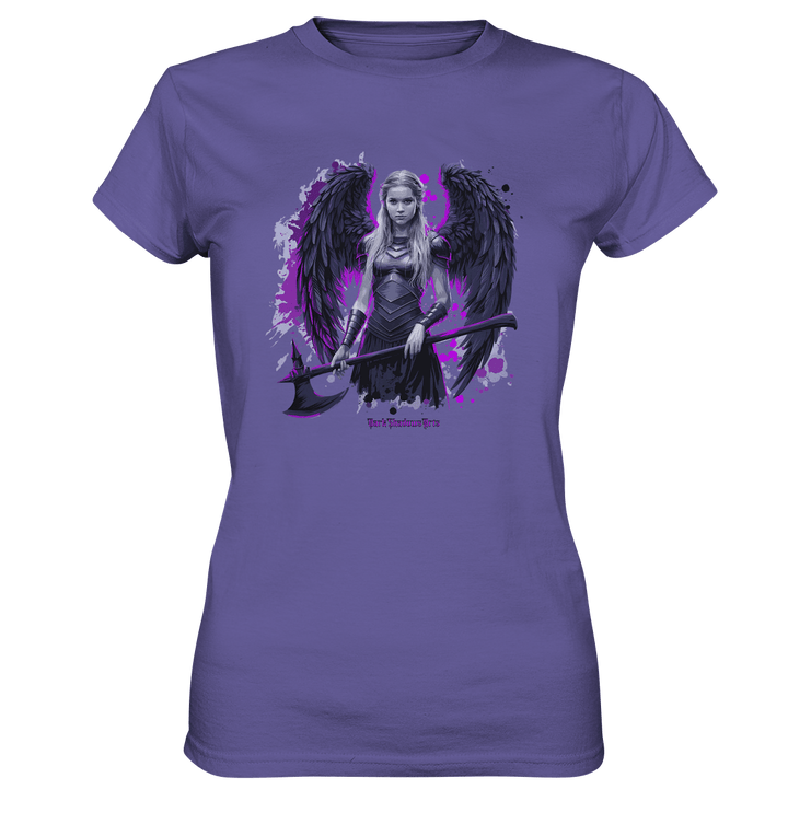 Guardian of Shadows Winged Warrior - Ladies Premium Shirt | Lady - Shirts | Dark Shadows Arts