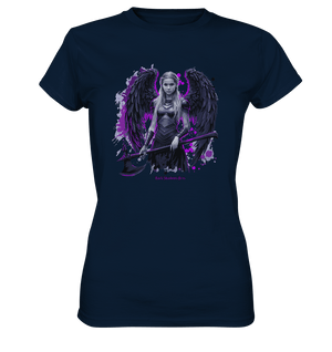 Guardian of Shadows Winged Warrior - Ladies Premium Shirt | Lady - Shirts | Dark Shadows Arts