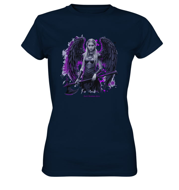 Guardian of Shadows Winged Warrior - Ladies Premium Shirt | Lady - Shirts | Dark Shadows Arts