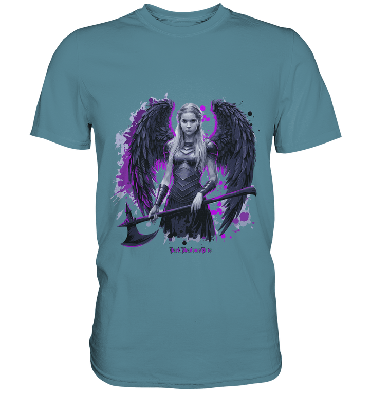 Guardian of Shadows Winged Warrior - Premium Shirt | Unisex - Shirts | Dark Shadows Arts