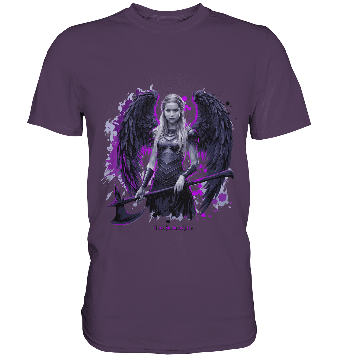 Guardian of Shadows Winged Warrior - Premium Shirt | Unisex - Shirts | Dark Shadows Arts