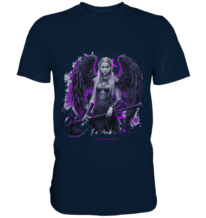 Guardian of Shadows Winged Warrior - Premium Shirt | Unisex - Shirts | Dark Shadows Arts