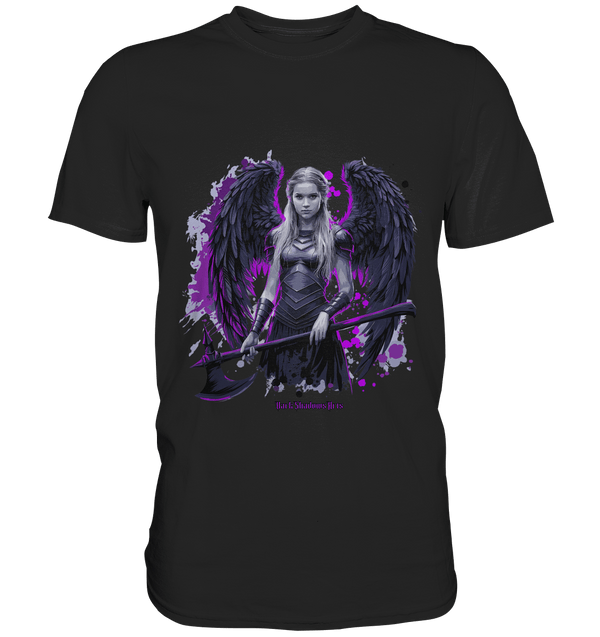 Guardian of Shadows Winged Warrior - Premium Shirt | Unisex - Shirts | Dark Shadows Arts