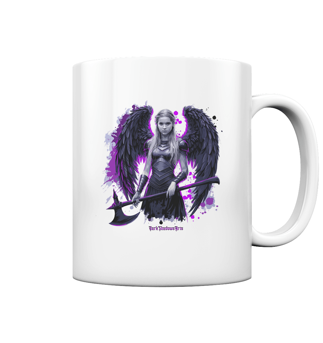 Guardian of Shadows Winged Warrior - Tasse glossy | Trinkgefäße | Dark Shadows Arts