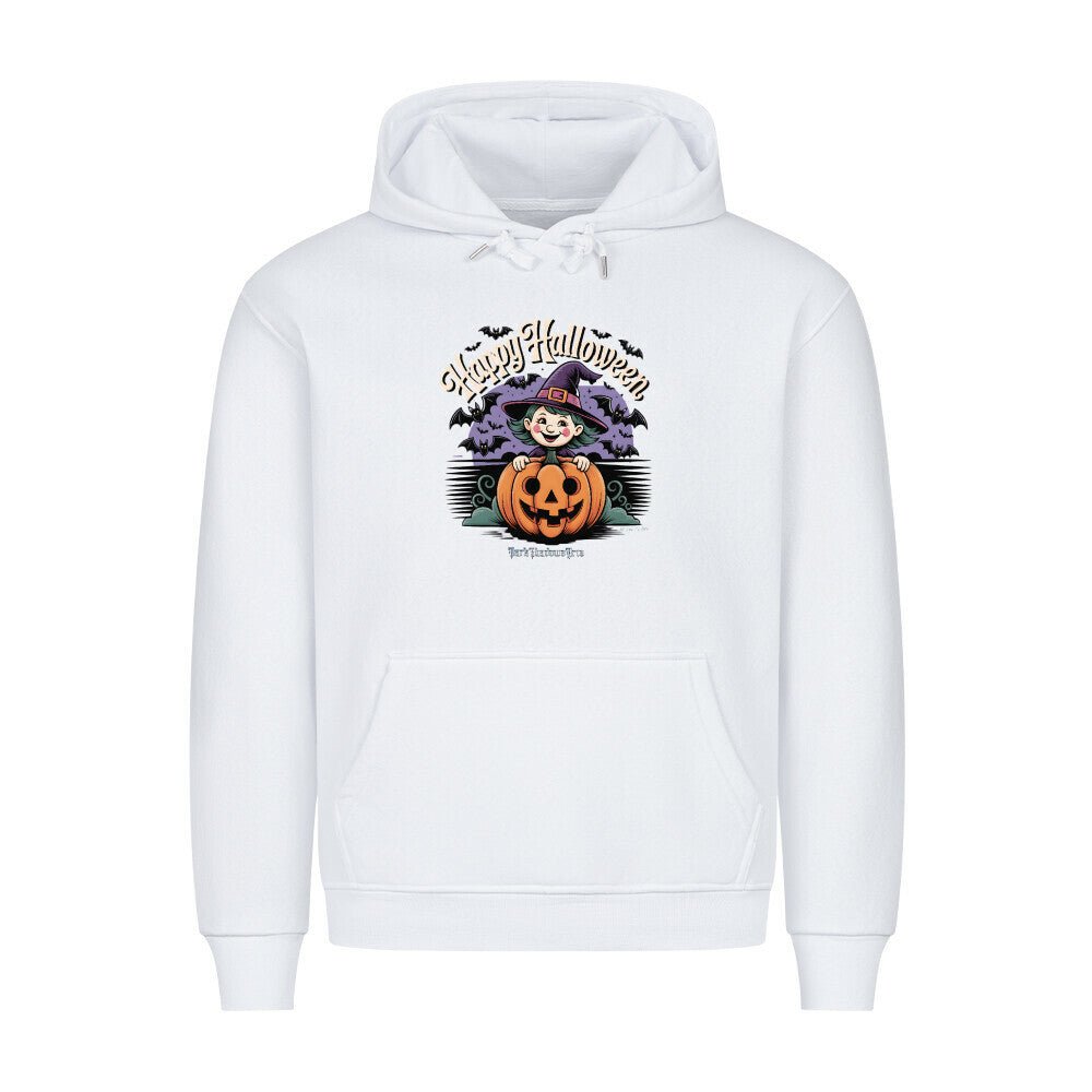 Happy Halloween Witch Pumpkin - HigherBlanks Premium Hoodie | Hoodie | Dark Shadows Arts