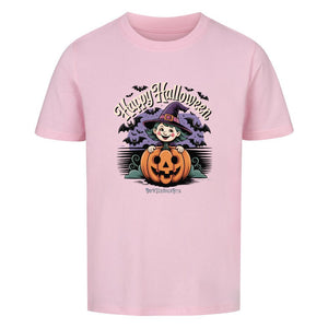 Happy Halloween Witch Pumpkin - Premium Organic Shirt Kids | T-Shirt | Dark Shadows Arts