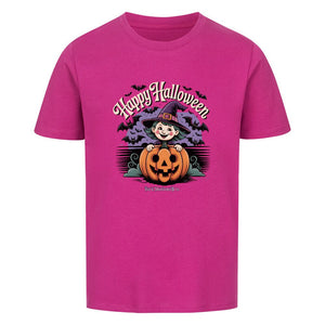 Happy Halloween Witch Pumpkin - Premium Organic Shirt Kids | T-Shirt | Dark Shadows Arts