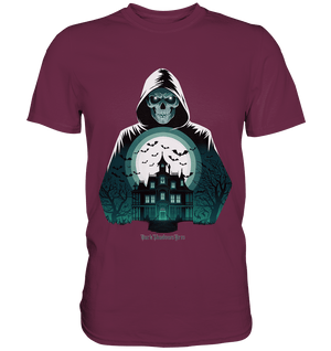 Haunting Gaze - The Enigmatic Specter - Premium Shirt | Unisex - Shirts | Dark Shadows Arts