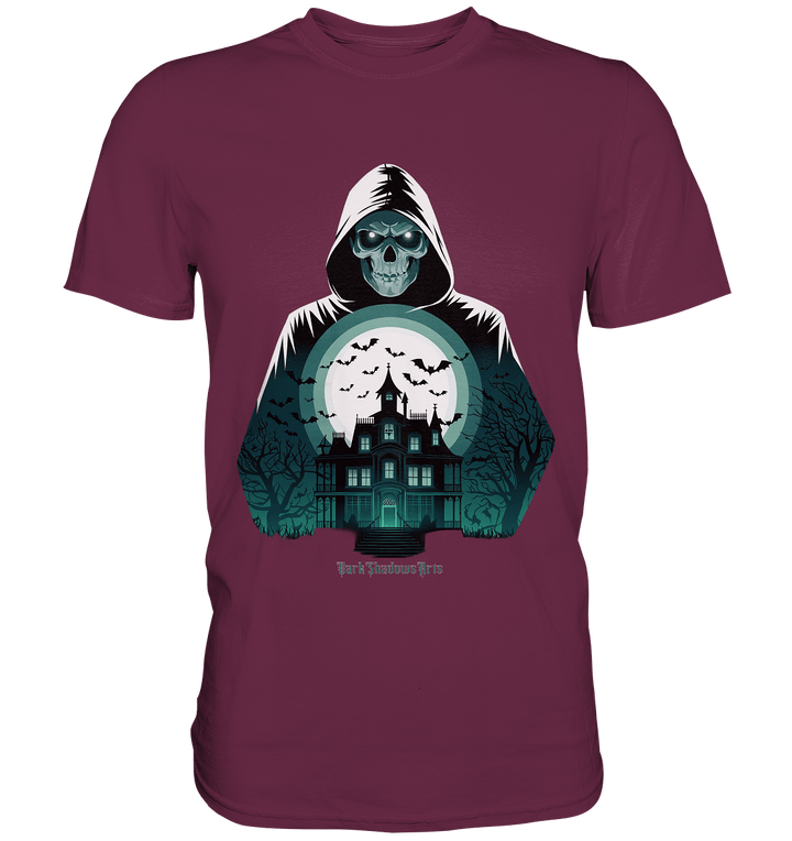 Haunting Gaze - The Enigmatic Specter - Premium Shirt | Unisex - Shirts | Dark Shadows Arts