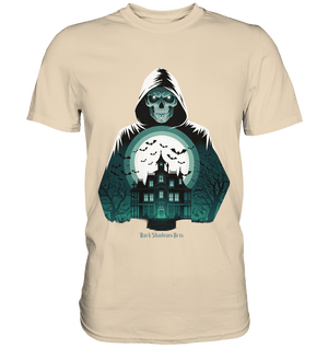 Haunting Gaze - The Enigmatic Specter - Premium Shirt | Unisex - Shirts | Dark Shadows Arts