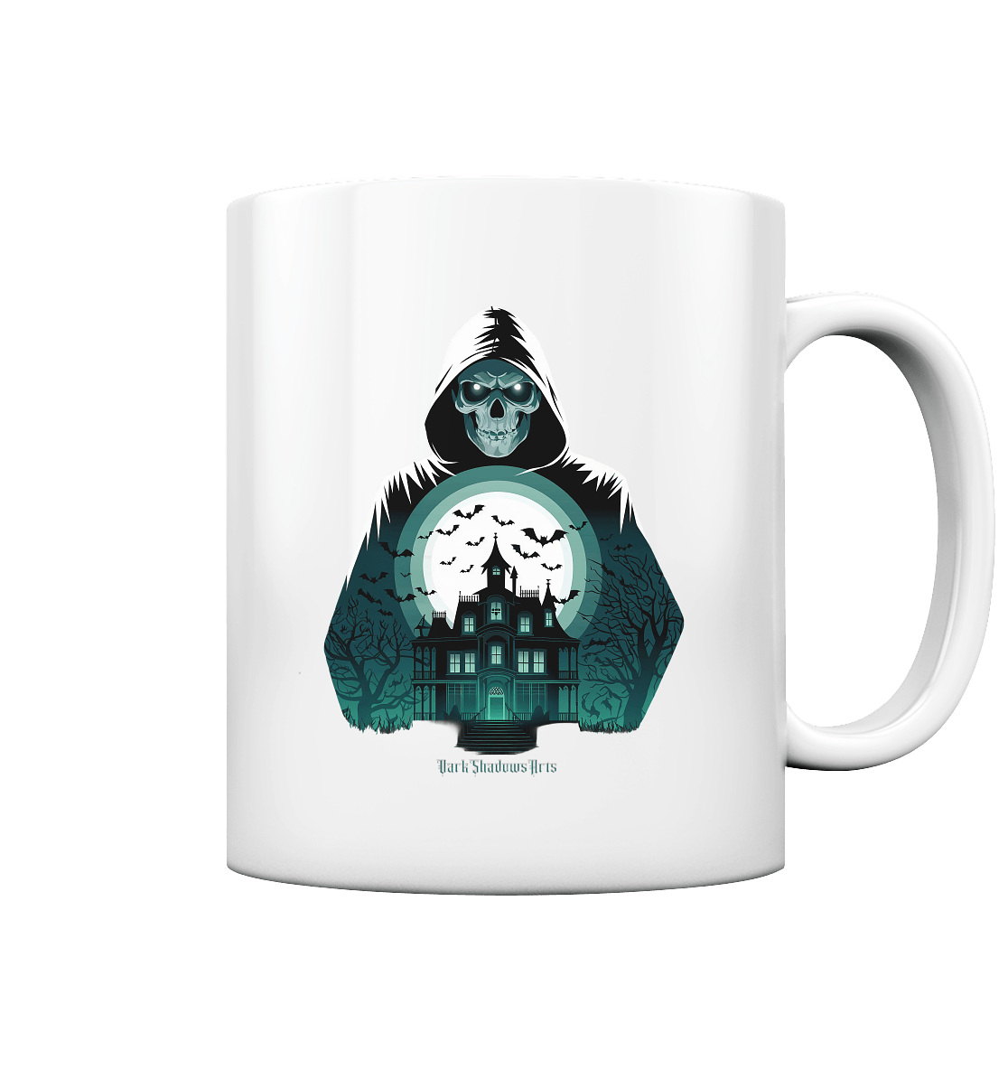 Haunting Gaze - The Enigmatic Specter - Tasse glossy | Trinkgefäße | Dark Shadows Arts