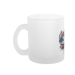 Heart of Thorns – Gebrochene Göttin unter Blutmond - Glas - Tasse satiniert | Mug | Dark Shadows Arts