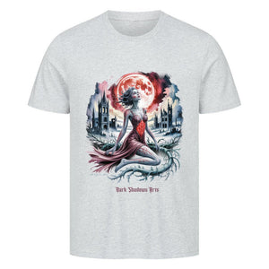 Heart of Thorns – Gebrochene Göttin unter Blutmond - HigherBlanks Premium T-Shirt | T-Shirt | Dark Shadows Arts