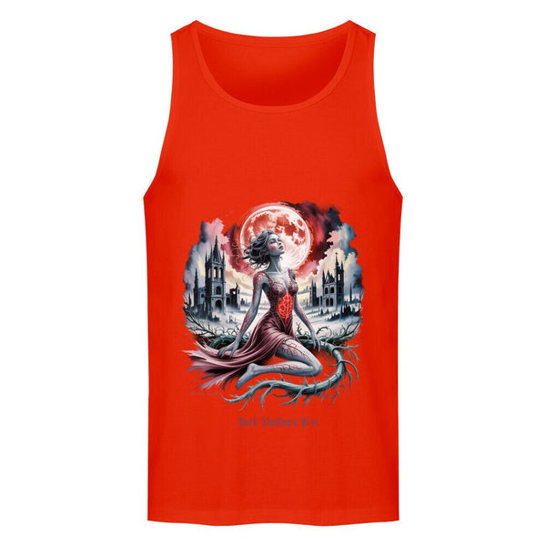 Heart of Thorns – Gebrochene Göttin unter Blutmond - Premium Organic Tanktop | T-Shirt | Dark Shadows Arts