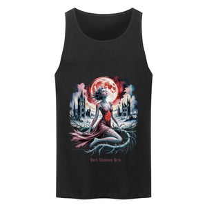Heart of Thorns – Gebrochene Göttin unter Blutmond - Premium Organic Tanktop | T-Shirt | Dark Shadows Arts