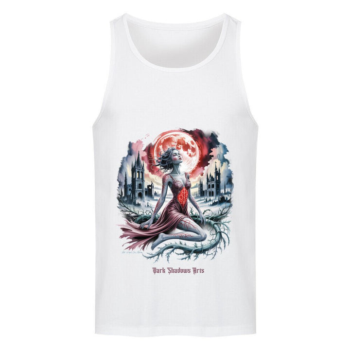 Heart of Thorns – Gebrochene Göttin unter Blutmond - Premium Organic Tanktop | T-Shirt | Dark Shadows Arts
