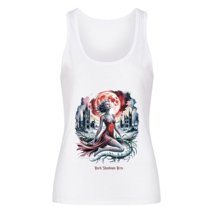 Heart of Thorns – Gebrochene Göttin unter Blutmond - Premium Organic Tanktop Women | T-Shirt | Dark Shadows Arts