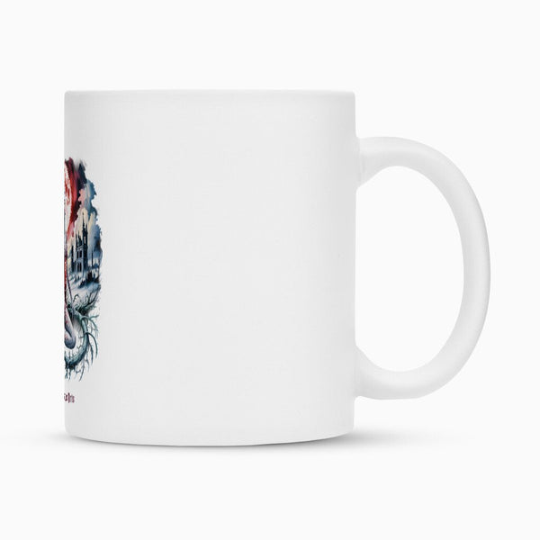 Heart of Thorns – Gebrochene Göttin unter Blutmond - Tasse | Mug | Dark Shadows Arts