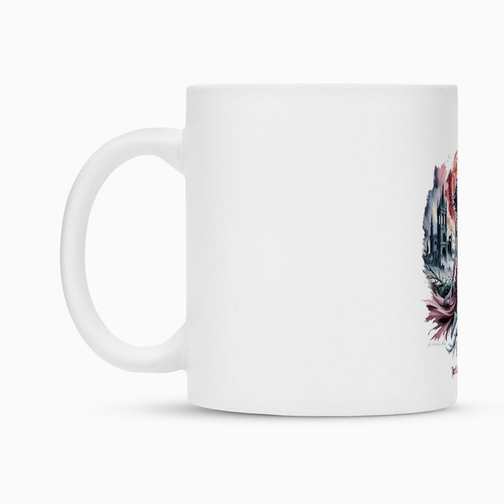 Heart of Thorns – Gebrochene Göttin unter Blutmond - Tasse | Mug | Dark Shadows Arts