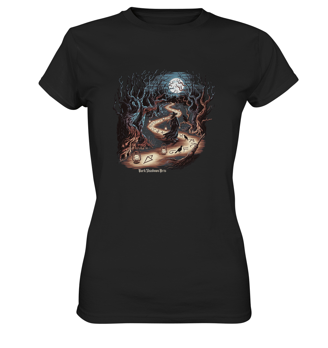 Hexenweg - Wissen in der Dunkelheit - Ladies Premium Shirt | Lady - Shirts | Dark Shadows Arts