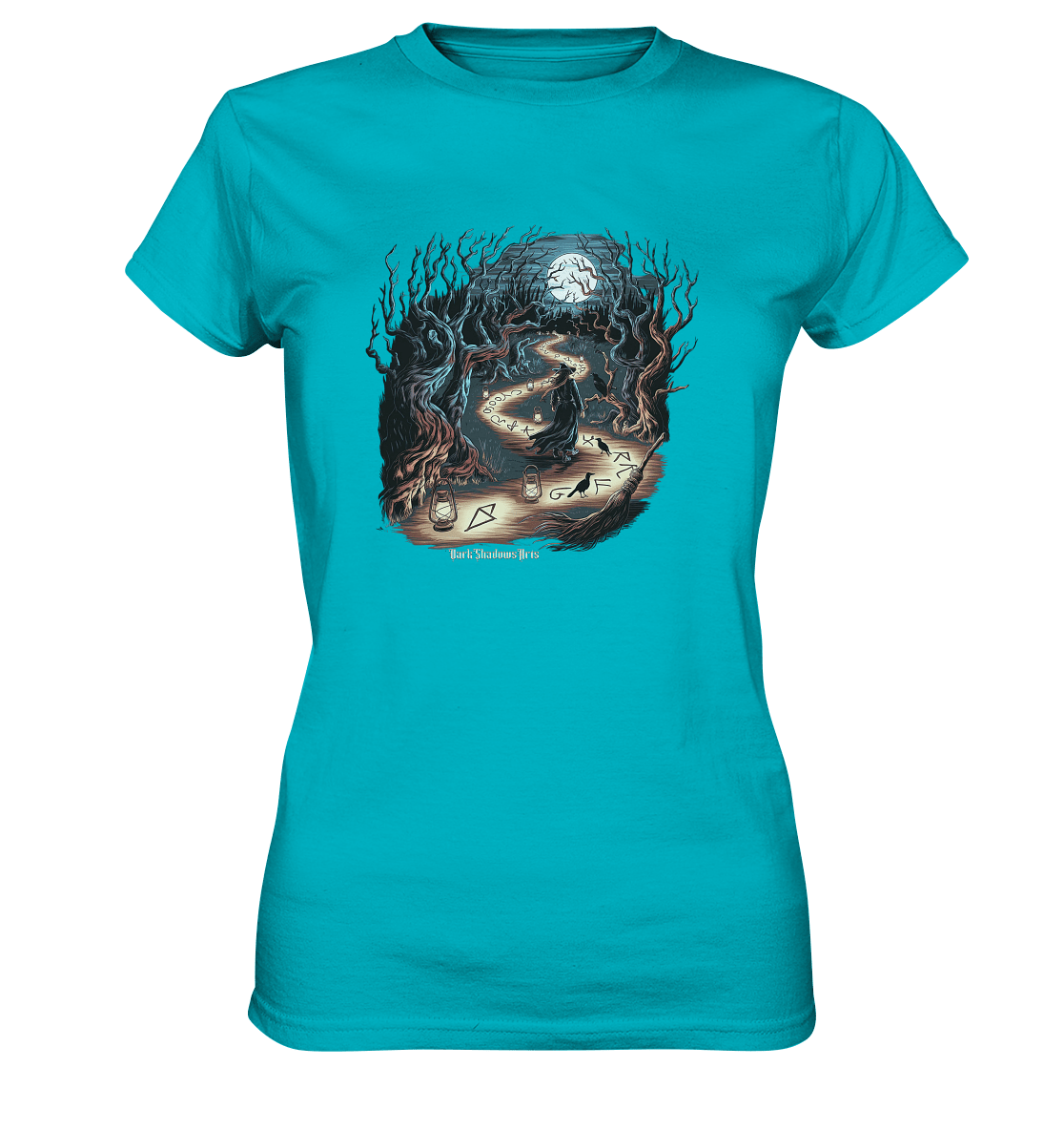 Hexenweg - Wissen in der Dunkelheit - Ladies Premium Shirt | Lady - Shirts | Dark Shadows Arts