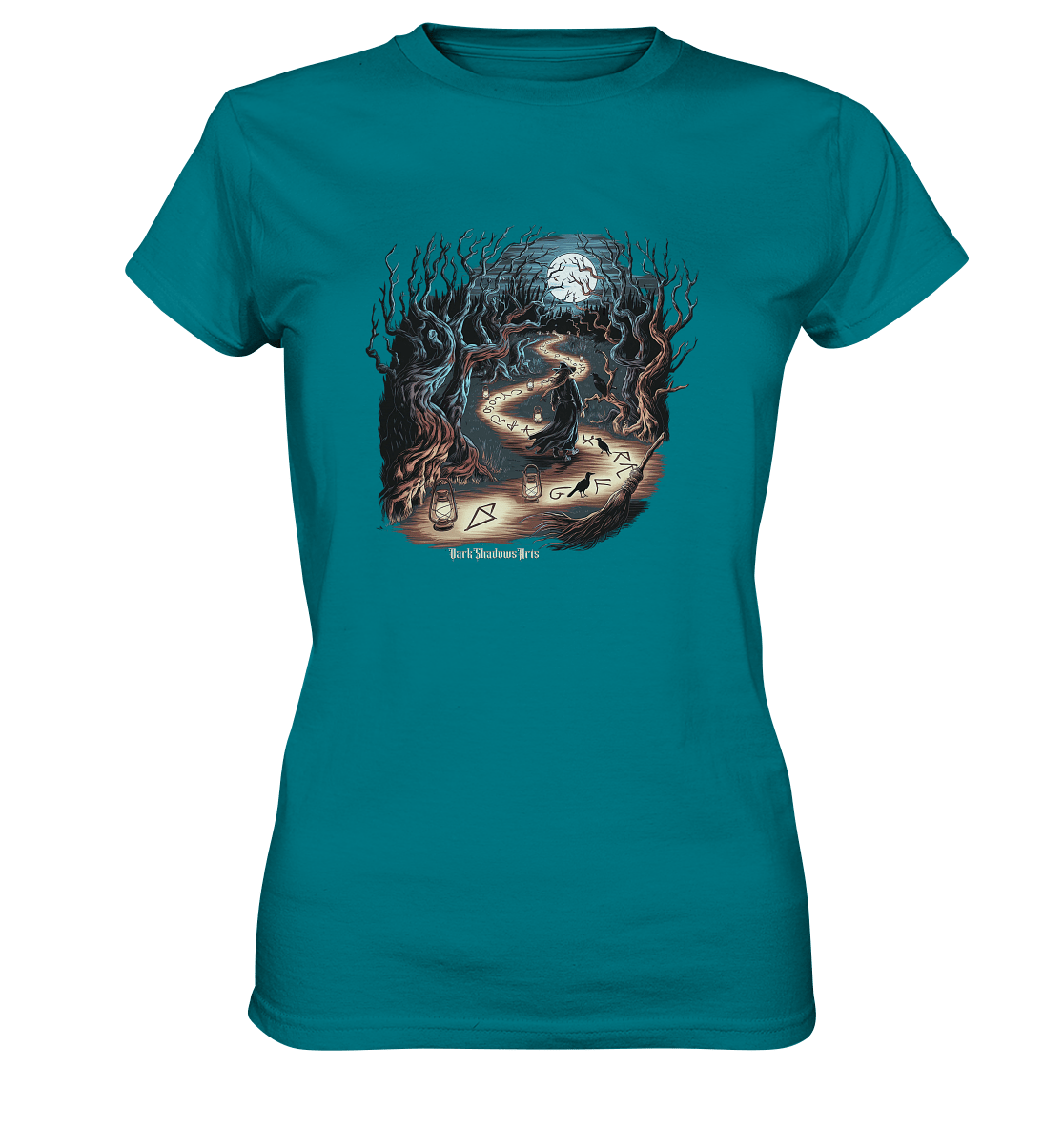 Hexenweg - Wissen in der Dunkelheit - Ladies Premium Shirt | Lady - Shirts | Dark Shadows Arts