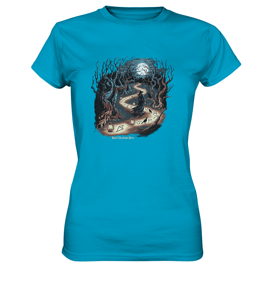 Hexenweg - Wissen in der Dunkelheit - Ladies Premium Shirt | Lady - Shirts | Dark Shadows Arts