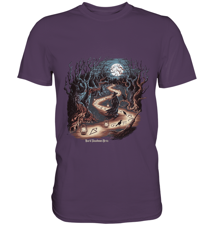 Hexenweg - Wissen in der Dunkelheit - Premium Shirt | Unisex - Shirts | Dark Shadows Arts