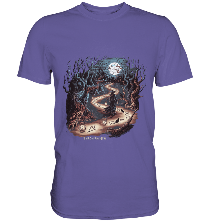 Hexenweg - Wissen in der Dunkelheit - Premium Shirt | Unisex - Shirts | Dark Shadows Arts