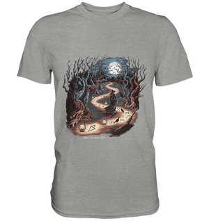 Hexenweg - Wissen in der Dunkelheit - Premium Shirt | Unisex - Shirts | Dark Shadows Arts
