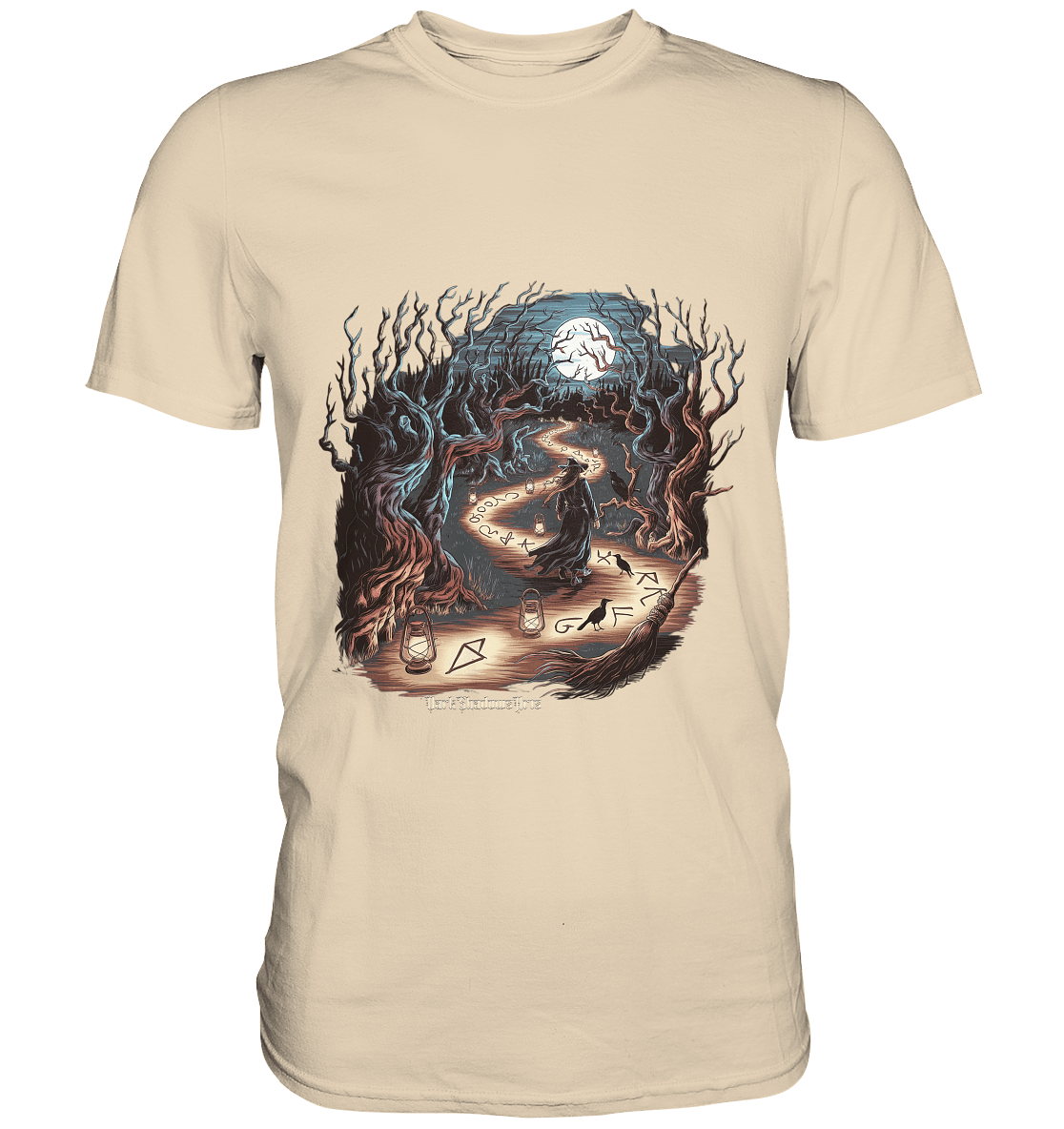 Hexenweg - Wissen in der Dunkelheit - Premium Shirt | Unisex - Shirts | Dark Shadows Arts