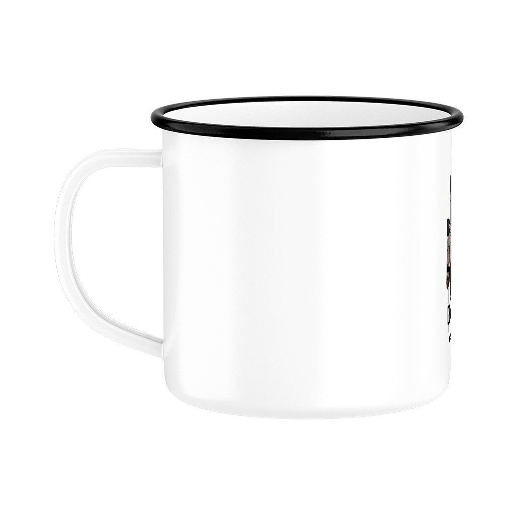 Ich bin aus Tinte gemacht - Emaille Tasse | Mug | Dark Shadows Arts